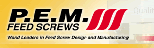 P.E.M. Feed Screws Logo